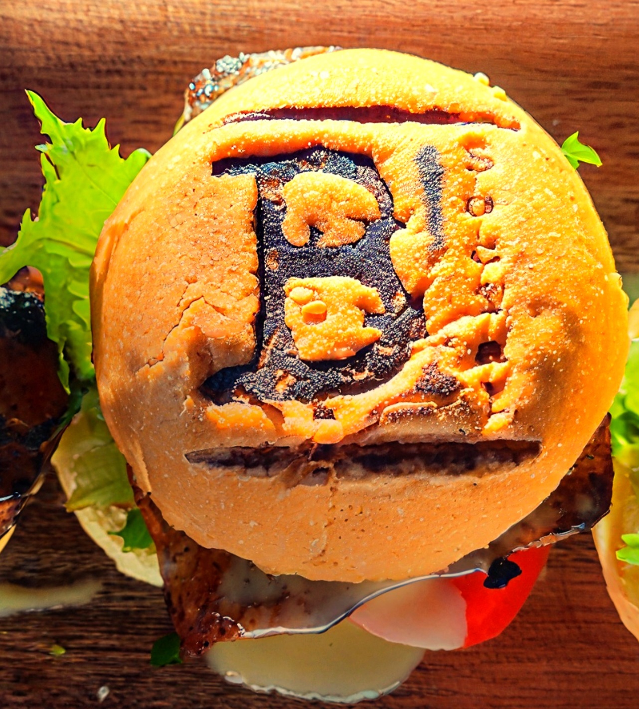 Bullies branded burger